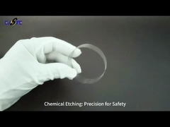 Wysokiej precyzji sieć metalowa do wykrywacza dymu z usługą etsu chemicznego