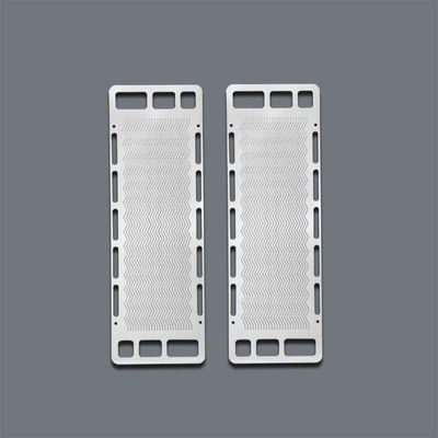 Dobra cena. Mikrokanalikowa płyta bipolarna do ogniw paliwowych i elektrolizerów wytrawiana metalem w Internecie