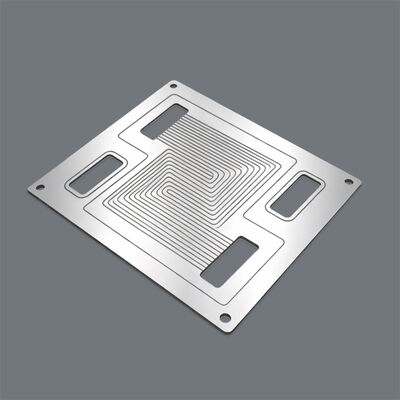 Dobra cena. Precision Stainless Steel Photo Etching for 0.6mm Custom Micro Flow Channel Metallic Bipolar Plates with Ultra-Precision Microchannel Processing w Internecie