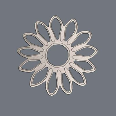 0.2mm Precyzyjne ozdoby z stali nierdzewnej z etykietą kwasową